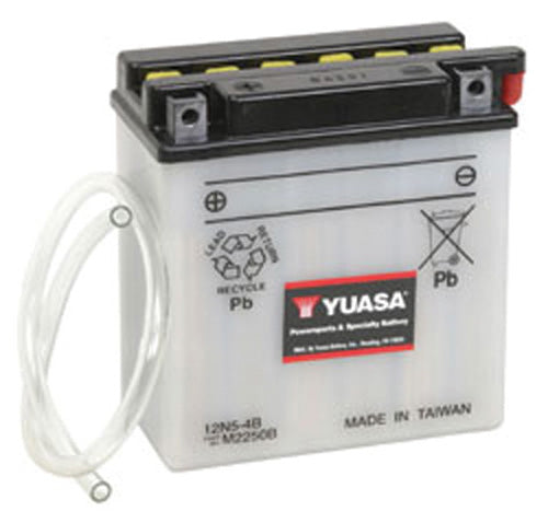 YUASA 12N5-4B CONVENTIONAL 12 VOLT BATTERY#mpn_YUAM2250B